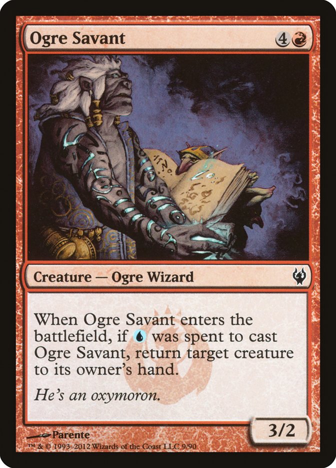 Ogre Savant [Duel Decks: Izzet vs. Golgari] | Shuffle n Cut Hobbies & Games