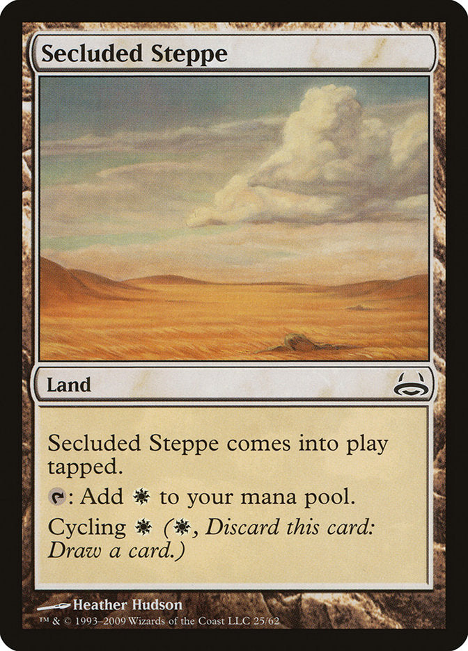 Secluded Steppe [Duel Decks: Divine vs. Demonic] | Shuffle n Cut Hobbies & Games