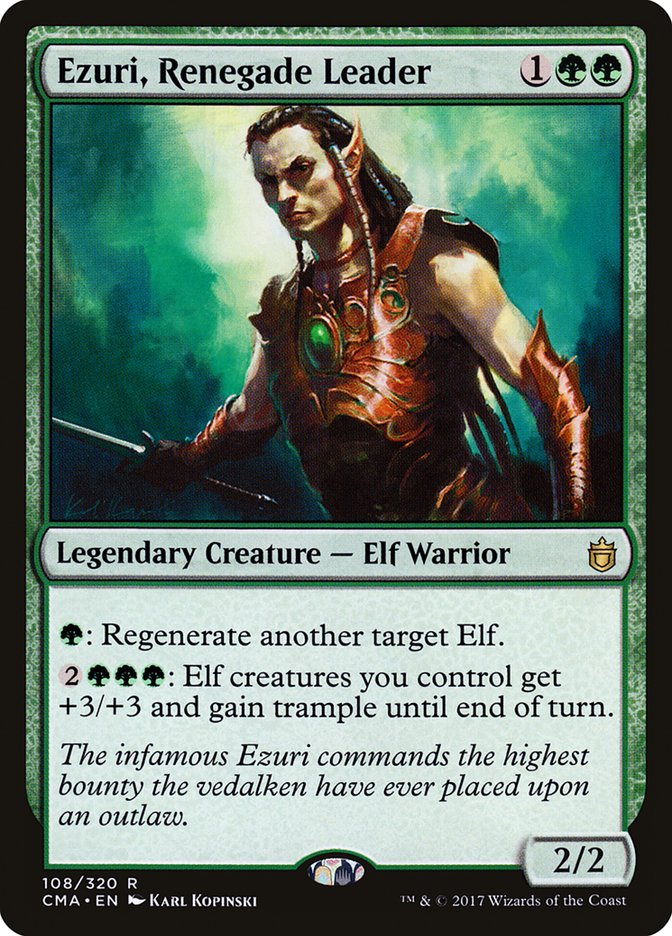 Ezuri, Renegade Leader [Commander Anthology] | Shuffle n Cut Hobbies & Games