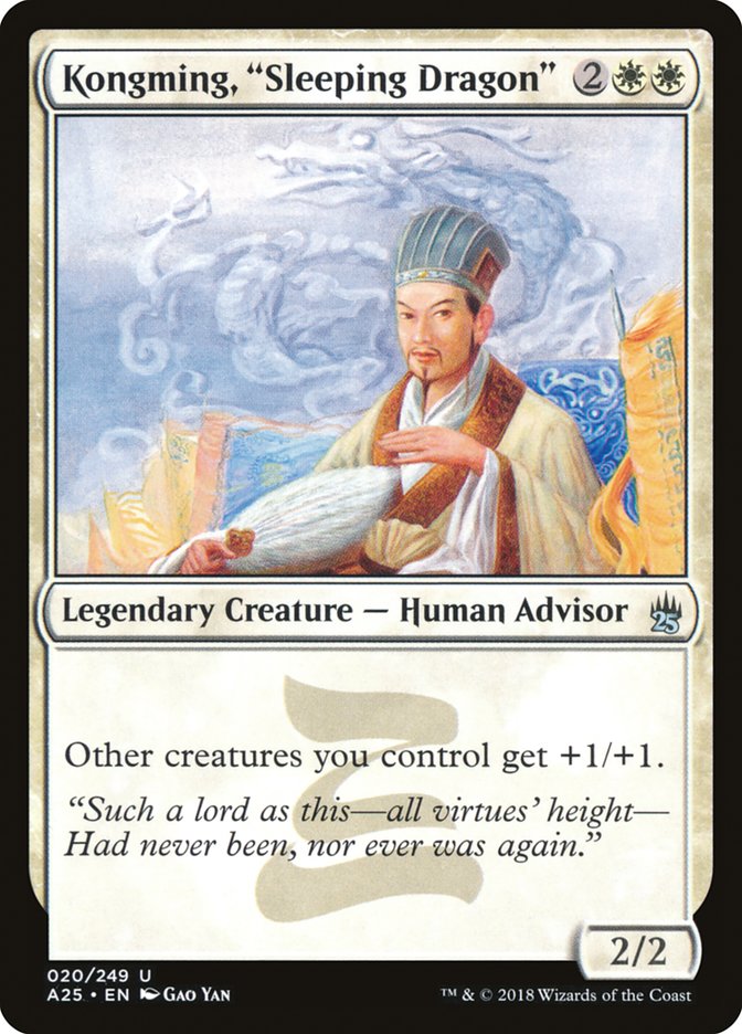 Kongming, "Sleeping Dragon" [Masters 25] | Shuffle n Cut Hobbies & Games