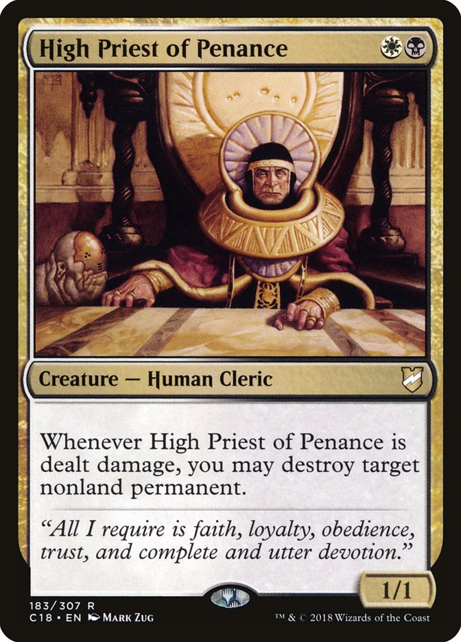 High Priest of Penance [Commander 2018] | Shuffle n Cut Hobbies & Games