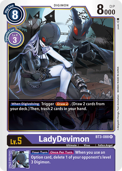 LadyDevimon [BT3-088] [Release Special Booster Ver.1.5] | Shuffle n Cut Hobbies & Games