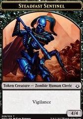 Steadfast Sentinel // Zombie Double-Sided Token [Hour of Devastation Tokens] | Shuffle n Cut Hobbies & Games