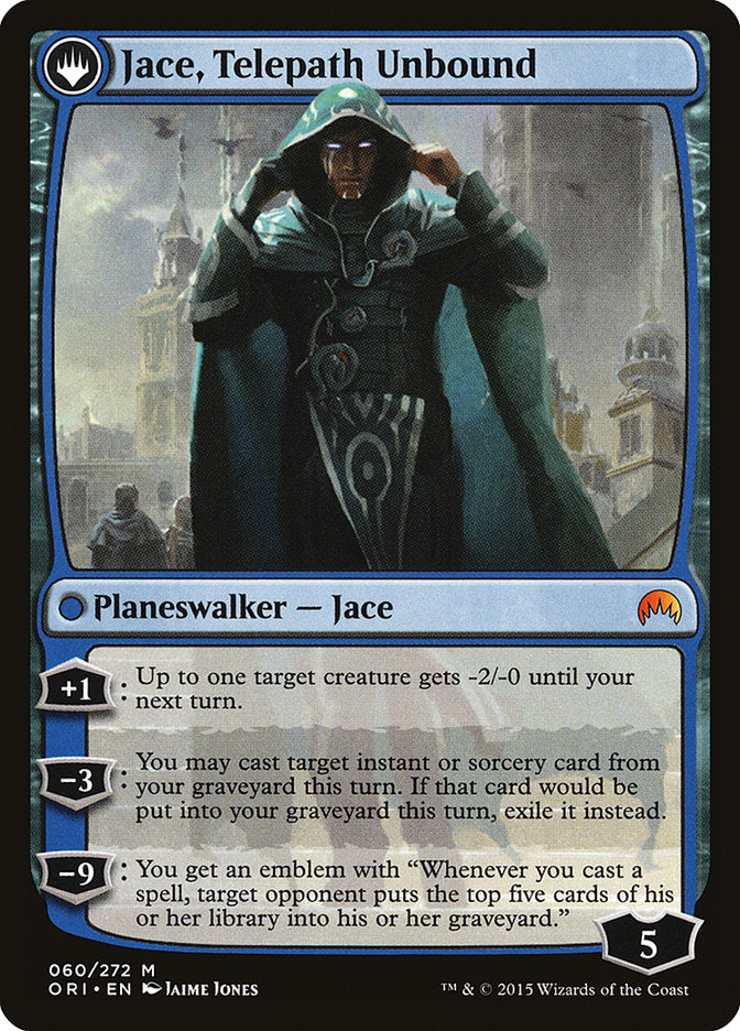 Jace, Vryn's Prodigy // Jace, Telepath Unbound [Magic Origins] | Shuffle n Cut Hobbies & Games