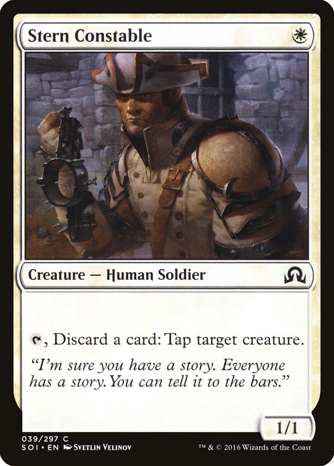 Stern Constable [Shadows over Innistrad] | Shuffle n Cut Hobbies & Games