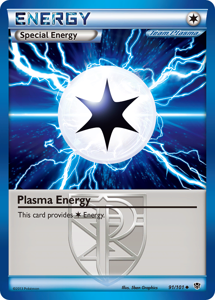 Plasma Energy (91/101) [Black & White: Plasma Blast] | Shuffle n Cut Hobbies & Games