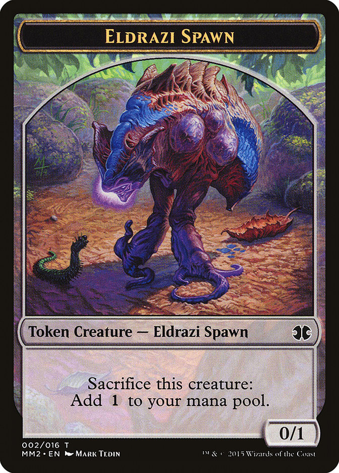 Eldrazi Spawn Token (002/016) [Modern Masters 2015 Tokens] | Shuffle n Cut Hobbies & Games