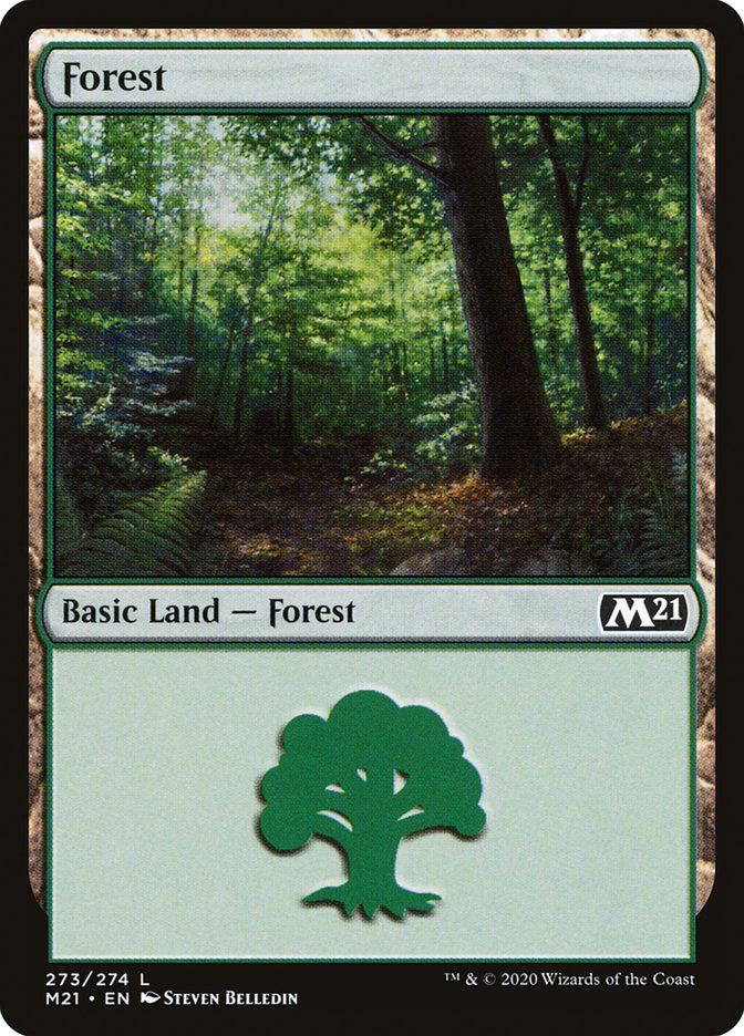 Forest (273) [Core Set 2021] | Shuffle n Cut Hobbies & Games