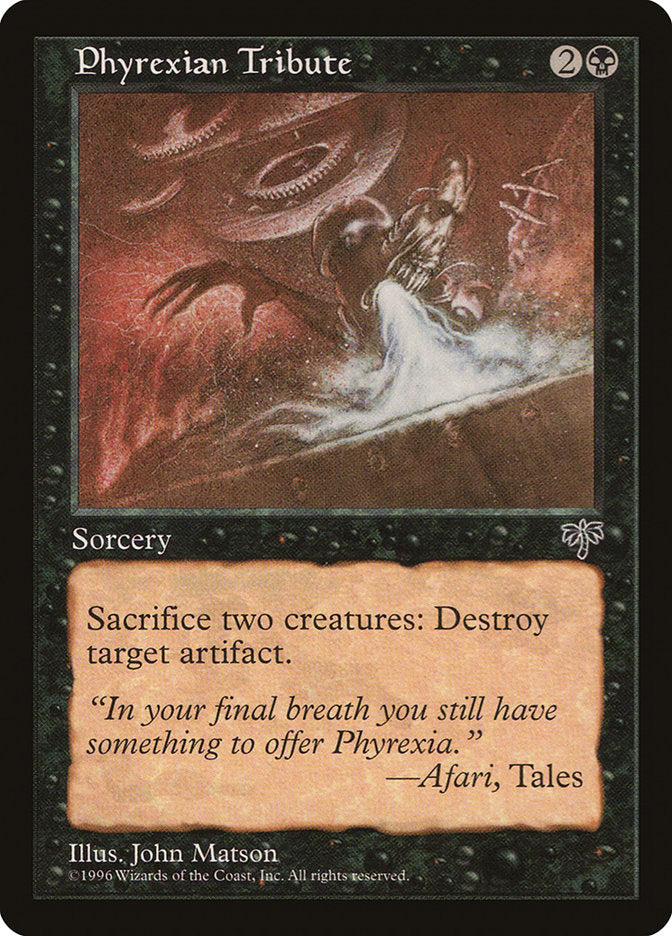 Phyrexian Tribute [Mirage] | Shuffle n Cut Hobbies & Games