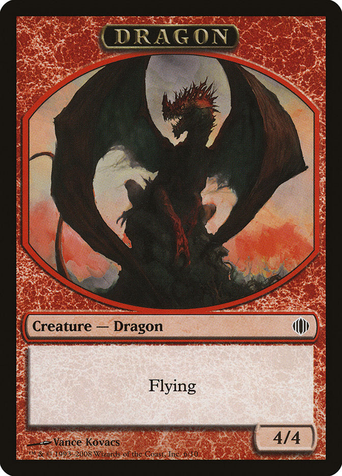 Dragon Token [Shards of Alara Tokens] | Shuffle n Cut Hobbies & Games