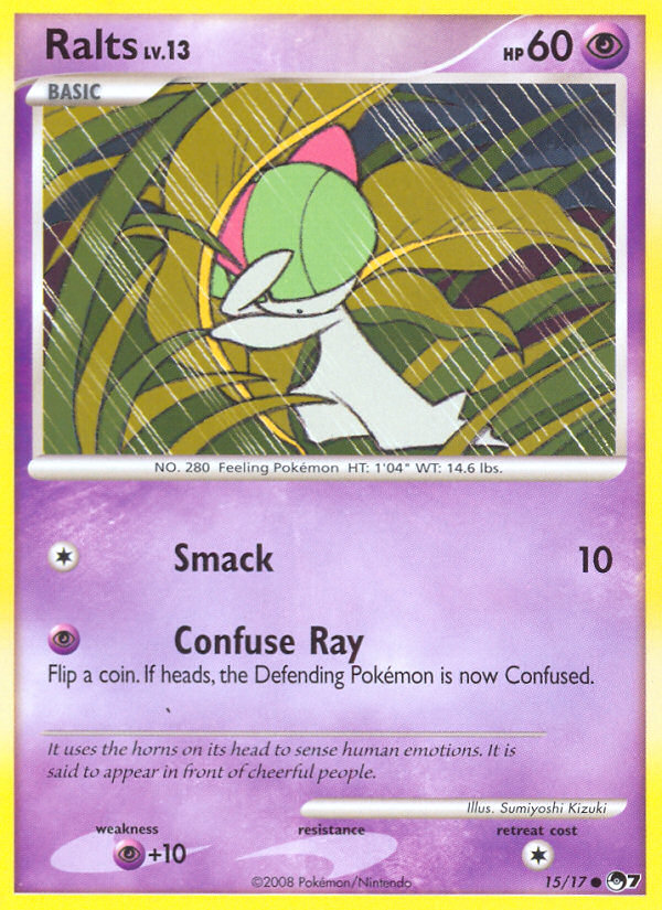 Ralts (15/17) [POP Series 7] | Shuffle n Cut Hobbies & Games