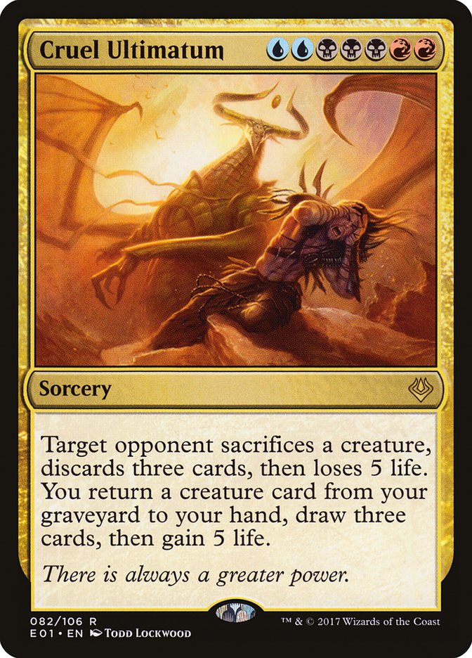 Cruel Ultimatum [Archenemy: Nicol Bolas] | Shuffle n Cut Hobbies & Games