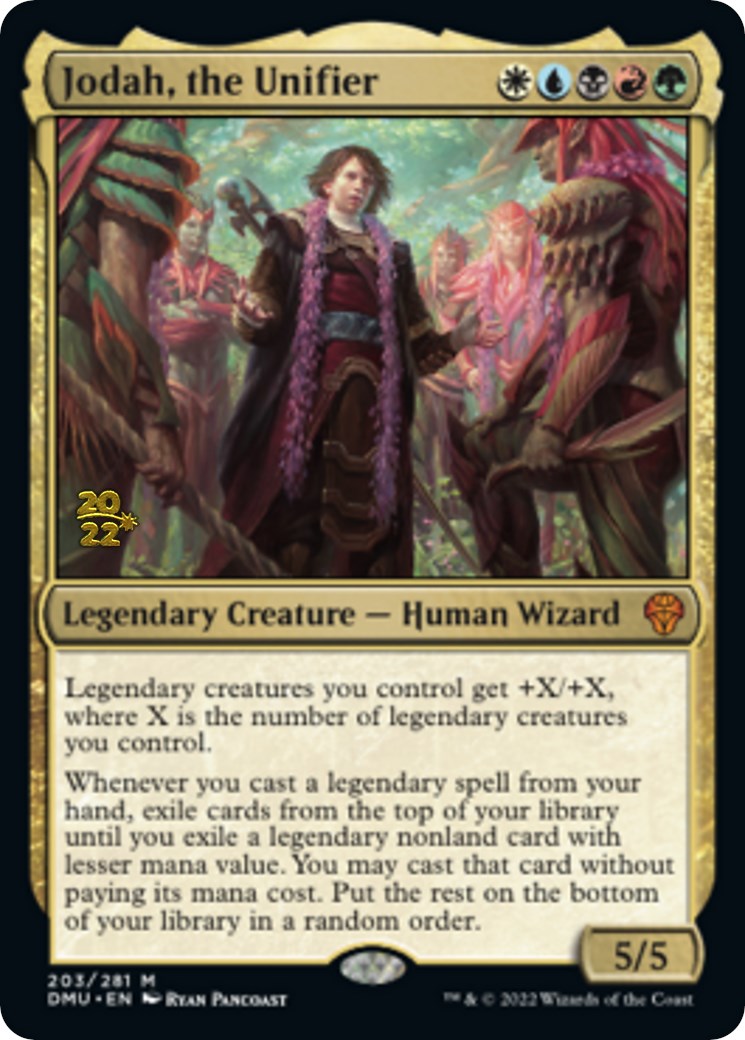 Jodah, the Unifier [Dominaria United Prerelease Promos] | Shuffle n Cut Hobbies & Games