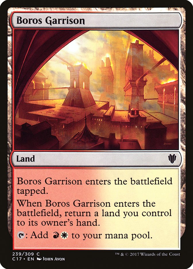 Boros Garrison [Commander 2017] | Shuffle n Cut Hobbies & Games