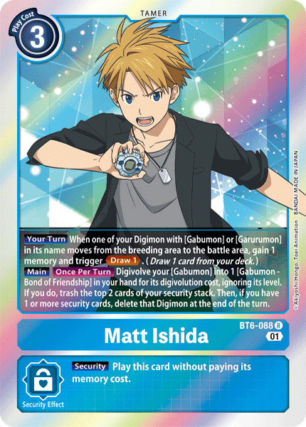 Matt Ishida [BT6-088] [Double Diamond] | Shuffle n Cut Hobbies & Games