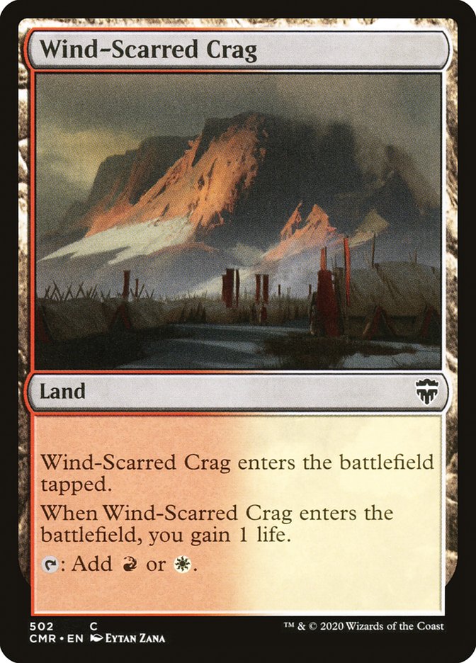 Wind-Scarred Crag [Commander Legends] | Shuffle n Cut Hobbies & Games