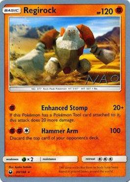 Regirock (80/168) (Buzzroc - Naohito Inoue) [World Championships 2018] | Shuffle n Cut Hobbies & Games
