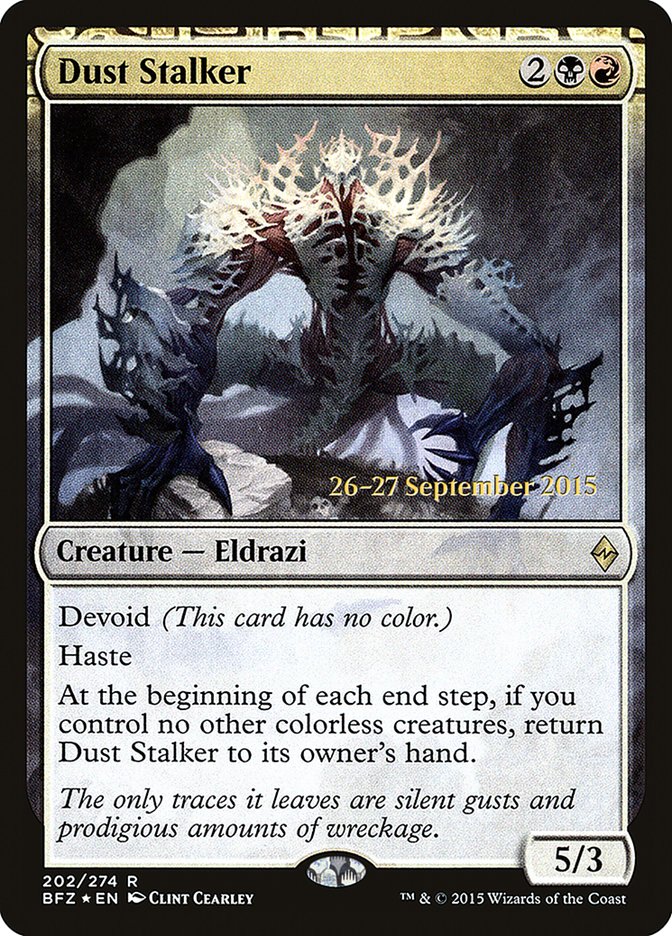 Dust Stalker [Battle for Zendikar Prerelease Promos] | Shuffle n Cut Hobbies & Games