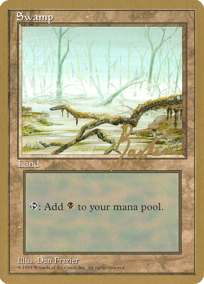 Swamp (gb372) (George Baxter) [Pro Tour Collector Set] | Shuffle n Cut Hobbies & Games