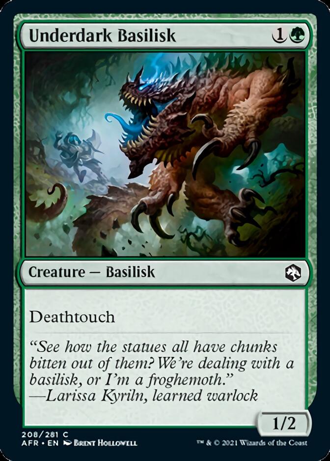 Underdark Basilisk [Dungeons & Dragons: Adventures in the Forgotten Realms] | Shuffle n Cut Hobbies & Games