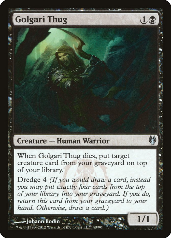 Golgari Thug [Duel Decks: Izzet vs. Golgari] | Shuffle n Cut Hobbies & Games