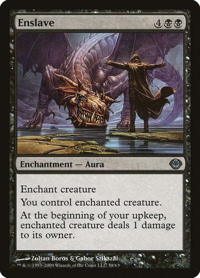Enslave [Duel Decks: Garruk vs. Liliana] | Shuffle n Cut Hobbies & Games
