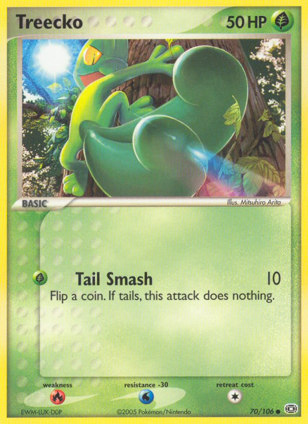 Treecko (70/106) [EX: Emerald] | Shuffle n Cut Hobbies & Games