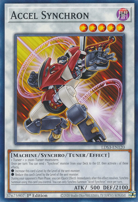 Accel Synchron [LDS3-EN120] Common | Shuffle n Cut Hobbies & Games