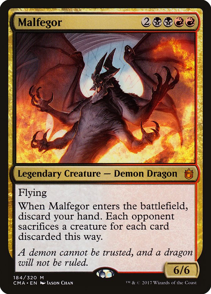 Malfegor [Commander Anthology] | Shuffle n Cut Hobbies & Games