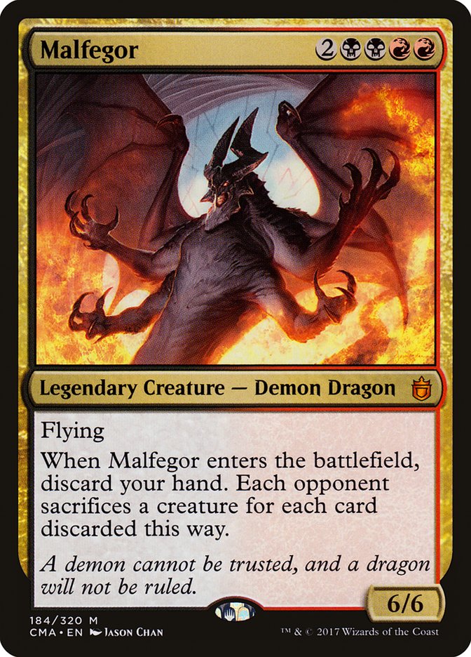 Malfegor [Commander Anthology] | Shuffle n Cut Hobbies & Games