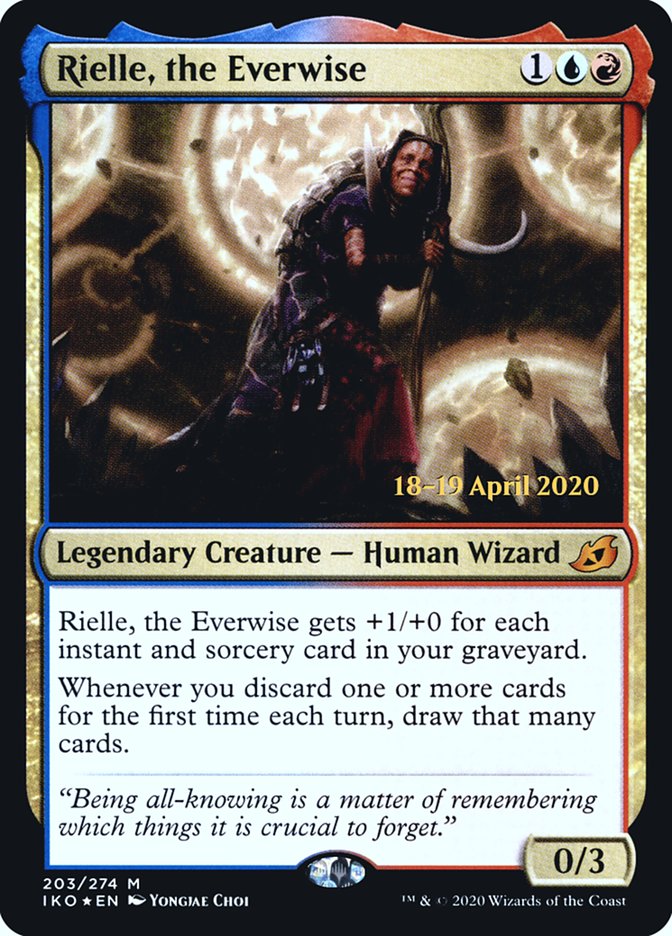 Rielle, the Everwise [Ikoria: Lair of Behemoths Prerelease Promos] | Shuffle n Cut Hobbies & Games