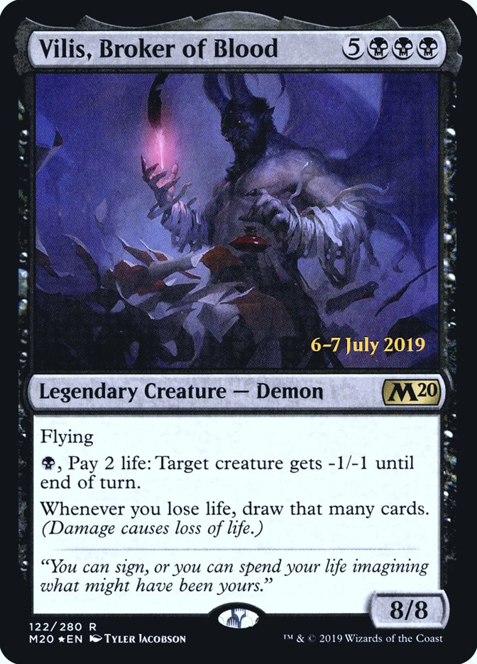 Vilis, Broker of Blood [Core Set 2020 Prerelease Promos] | Shuffle n Cut Hobbies & Games