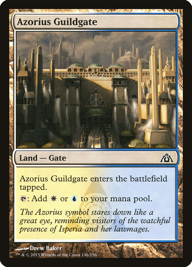 Azorius Guildgate [Dragon's Maze] | Shuffle n Cut Hobbies & Games