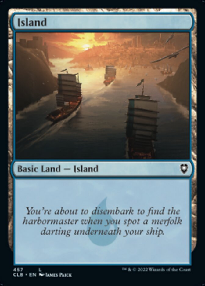 Island (457) [Commander Legends: Battle for Baldur's Gate] | Shuffle n Cut Hobbies & Games