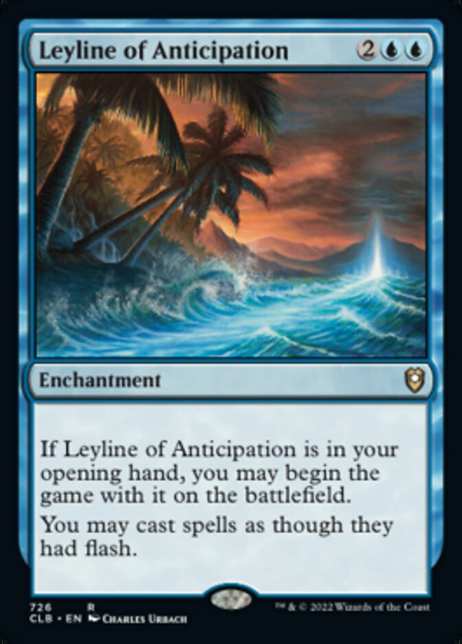 Leyline of Anticipation [Commander Legends: Battle for Baldur's Gate] | Shuffle n Cut Hobbies & Games