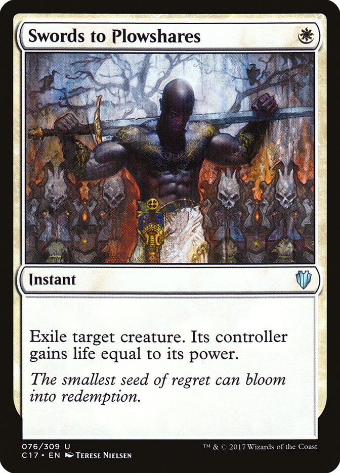Swords to Plowshares [Commander 2017] | Shuffle n Cut Hobbies & Games