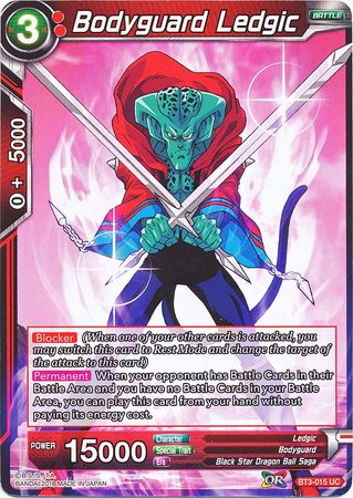 Bodyguard Ledgic [BT3-015] | Shuffle n Cut Hobbies & Games