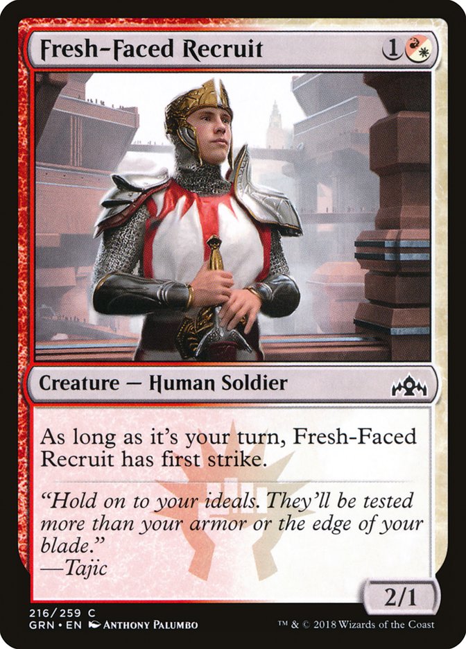 Fresh-Faced Recruit [Guilds of Ravnica] | Shuffle n Cut Hobbies & Games