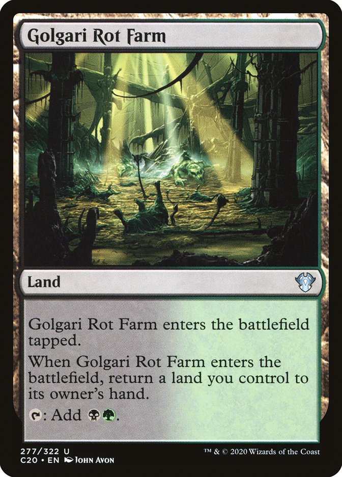 Golgari Rot Farm [Commander 2020] | Shuffle n Cut Hobbies & Games