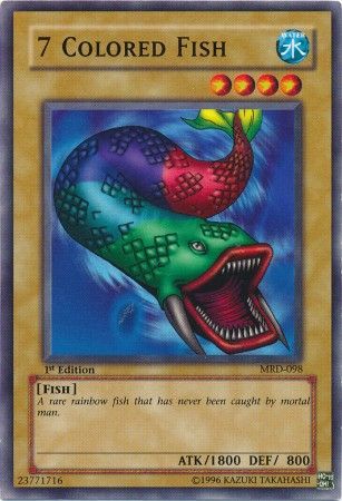 7 Colored Fish [MRD-098] Common | Shuffle n Cut Hobbies & Games