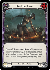 Read the Runes (Red) [ARC109] Unlimited Edition Rainbow Foil | Shuffle n Cut Hobbies & Games