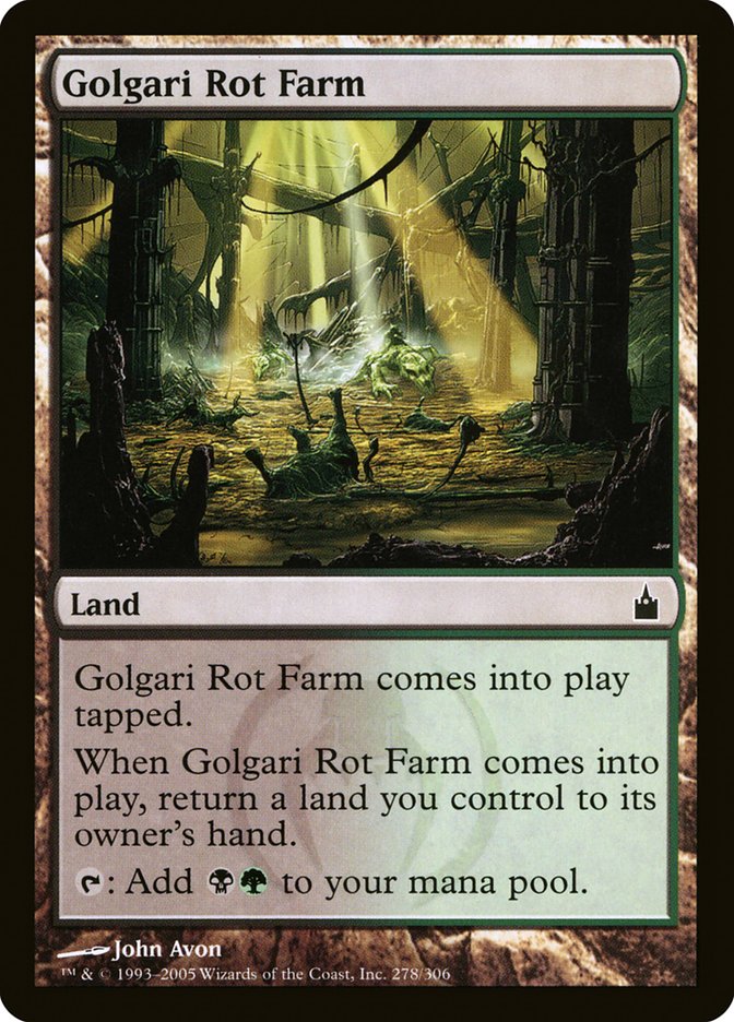Golgari Rot Farm [Ravnica: City of Guilds] | Shuffle n Cut Hobbies & Games
