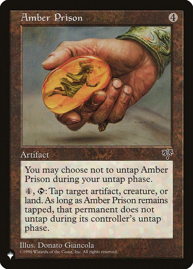 Amber Prison [The List] | Shuffle n Cut Hobbies & Games