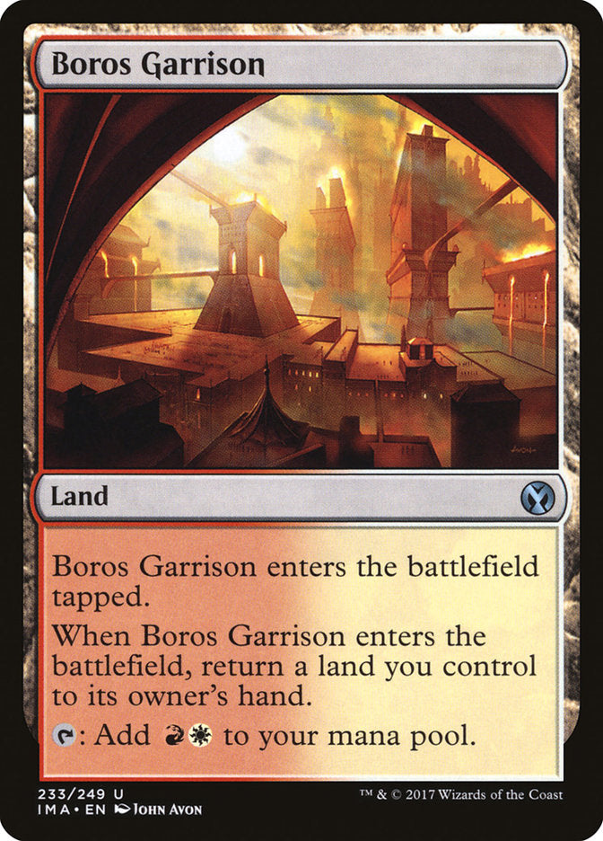 Boros Garrison [Iconic Masters] | Shuffle n Cut Hobbies & Games