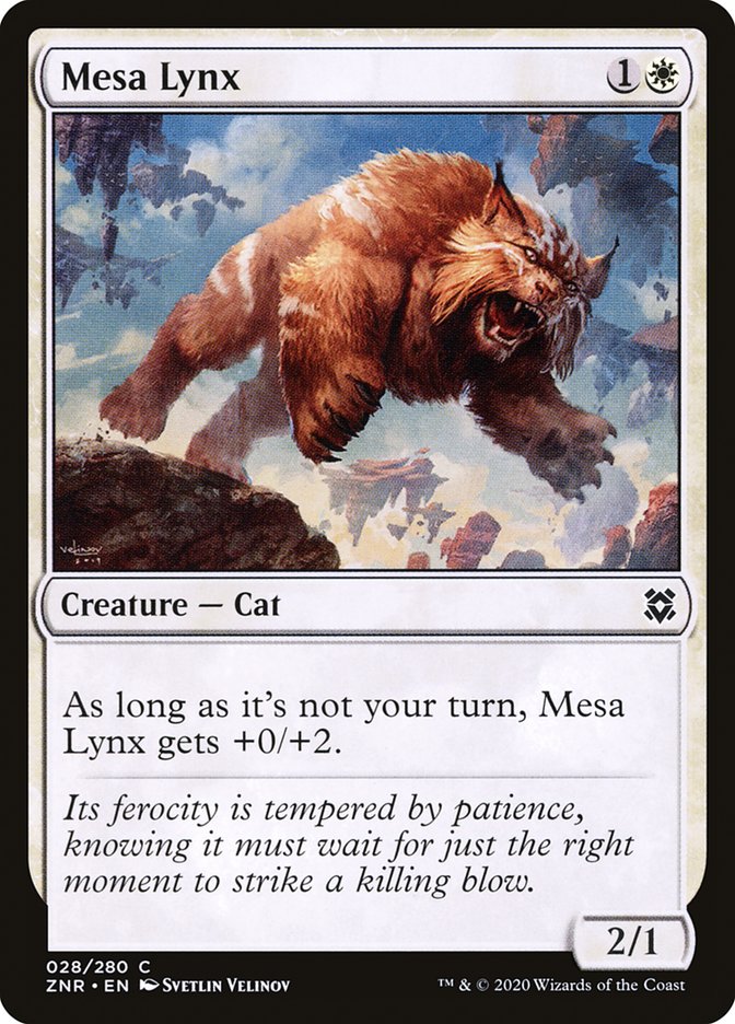 Mesa Lynx [Zendikar Rising] | Shuffle n Cut Hobbies & Games