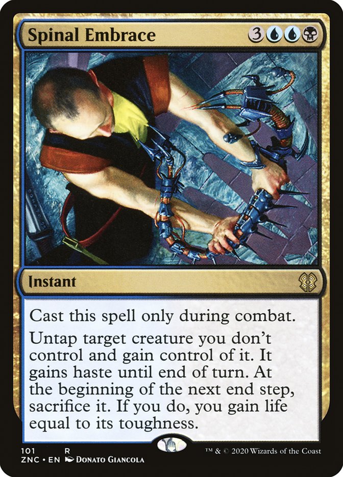 Spinal Embrace [Zendikar Rising Commander] | Shuffle n Cut Hobbies & Games