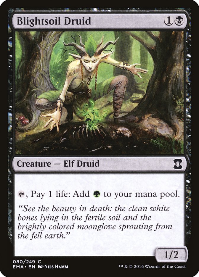 Blightsoil Druid [Eternal Masters] | Shuffle n Cut Hobbies & Games