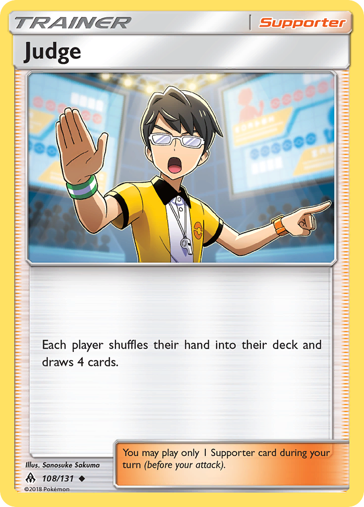 Judge (108/131) [Sun & Moon: Forbidden Light] | Shuffle n Cut Hobbies & Games