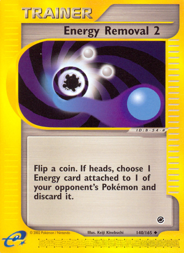 Energy Removal 2 (140/165) [Expedition: Base Set] | Shuffle n Cut Hobbies & Games