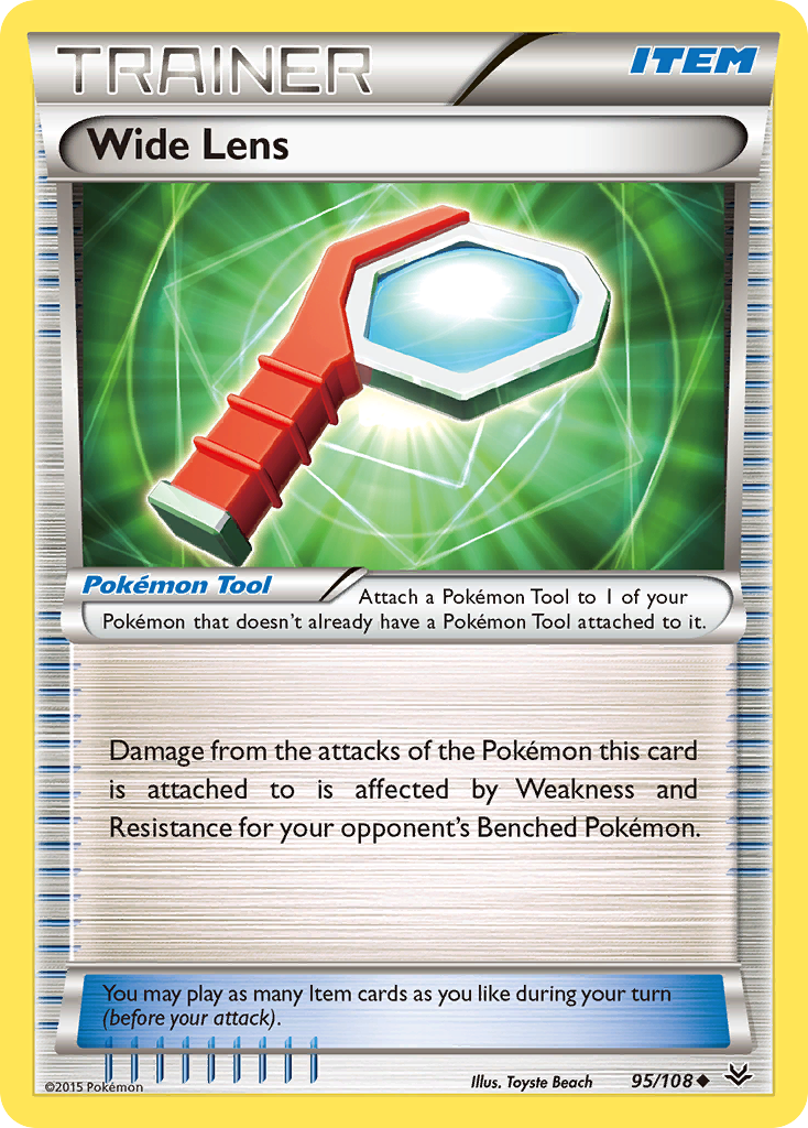 Wide Lens (95/108) [XY: Roaring Skies] | Shuffle n Cut Hobbies & Games